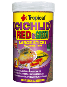 Cichlid Red&Green Large sticks